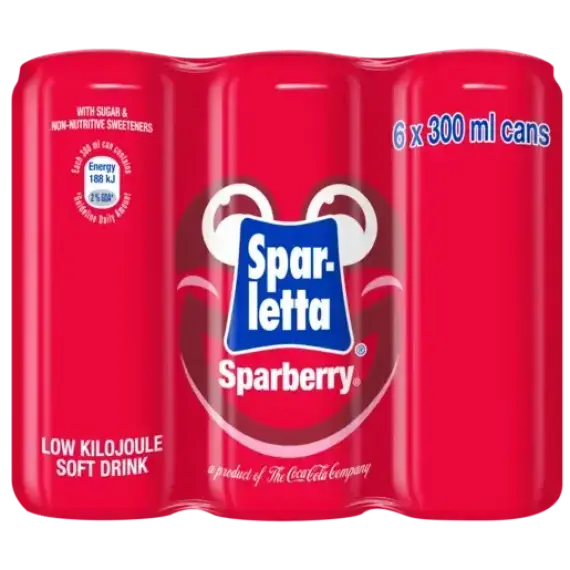 Sparletta Sparberry 6 x 300ml Cans