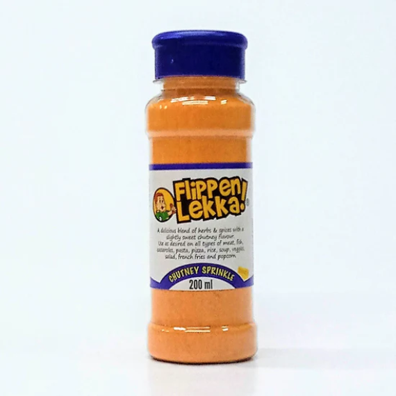 Flippen Lekka Spice Chutney Sprinkle 200ml Jar