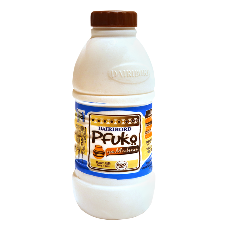Dairibord Pfuko Maheu Buttermilk 500ml Bottle