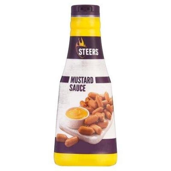 Steers Sauce Mustard 375ml Bottle