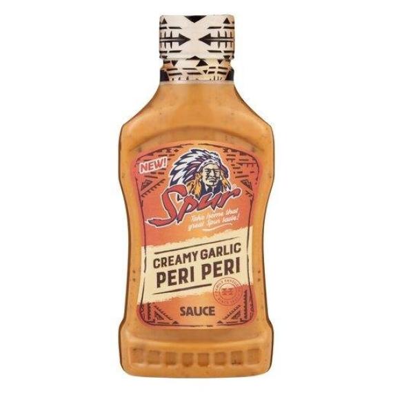 Spur Sauce Creamy Garlic Peri Peri 400ml Bottle